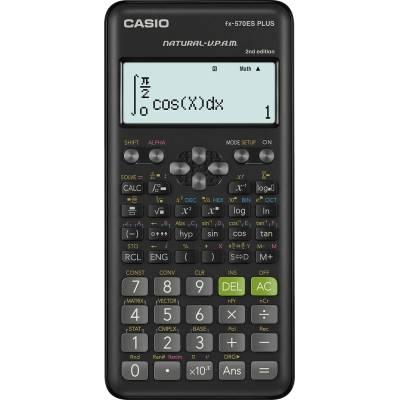 CASIO FX 570ES PLUS 2E s 417 funkciami, 4 riadkami a 15 číslicami, čierna, 45015286