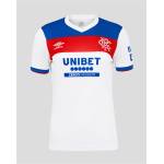 Umbro Дамска футболна фланелка Umbro Rangers Away Shirt 2025 2026 Womens - White/Blue