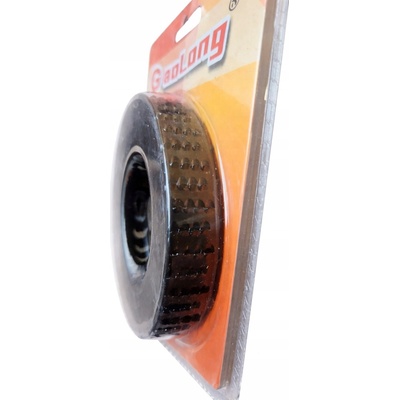 DaoLong RAŠPĽOVÝ KOTÚČ NA BRÚSENIE DREVA PLOCHÝ ČIERNY 125 mm 22,2 mm