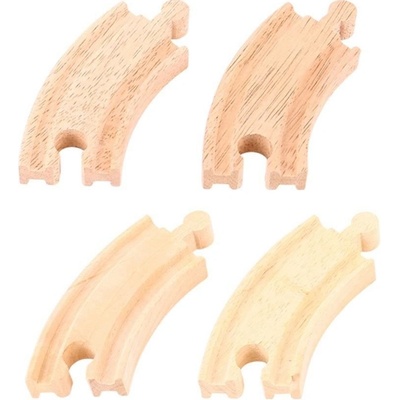 Bigjigs Toys Krátka zákruta koľaj