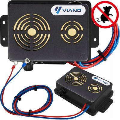 Viano Elektronický ultrazvukový odpuzovač hlodavců do auta 12-15V OS-02 20301