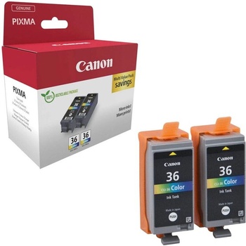 Canon CLI-36 CL цвят (color) оригинален комплект касети, 2 бр (1511B025)