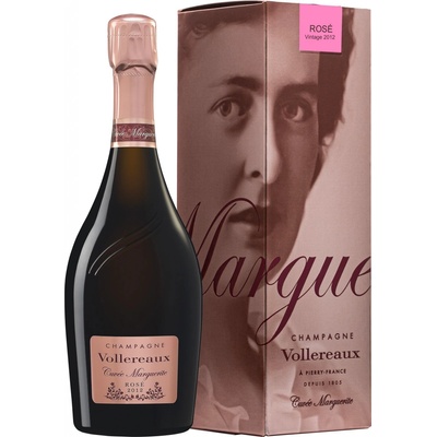 Vollereaux Cuvée Marguerite Rosé 2012 12% 0,75 l (kazeta)