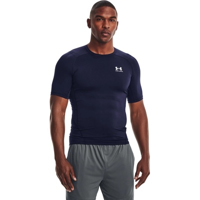 Under Armour Men‘s compression t-shirt HG Armour Comp SS Midnight Blue M