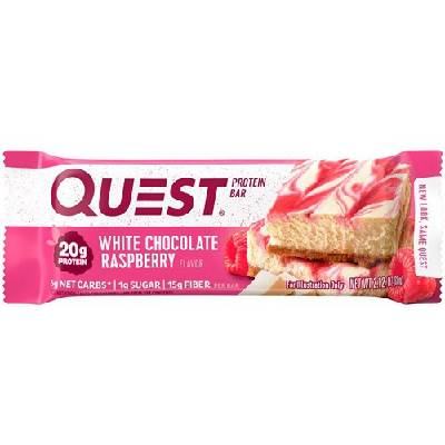 Quest Nutrition Protein Bar 60g - White Chocolate Raspberry