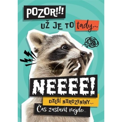 ALBI Hrací přání k narozeninám - Mýval