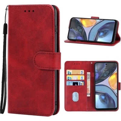 Púzdro Smart Book Motorola Moto G22, E32, E32s červené