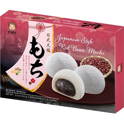 Szu Shen Po Rýžové koláčky Mochi s červenými fazolemi 210 g