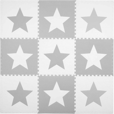 Ricokids Penové puzzle na zem 180x180cm 9 ks hviezdy