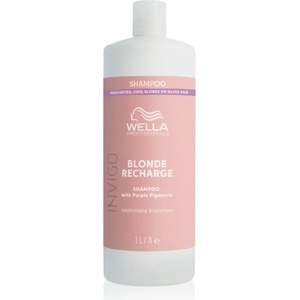 Wella Invigo Blonde Recharge шампоан за руса коса неутрализиращ жълтеникавите оттенъци 1000ml