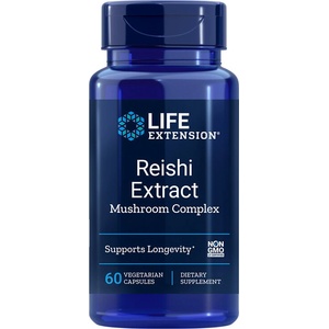 Life Extension Reishi Extract Mushroom Complex / Рейши комплекс х 60 капсули (01708 LE)