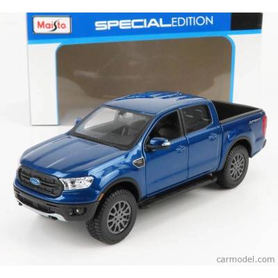 Maisto Ford usa Ranger Fx4 Sport Pick up Double Cabine 2019 Blue 1:27