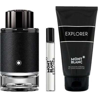Mont Blanc Explorer EDP 100 мл + 15 мл + Душ Гел 100 мл - Подаръчен комплект за Мъже