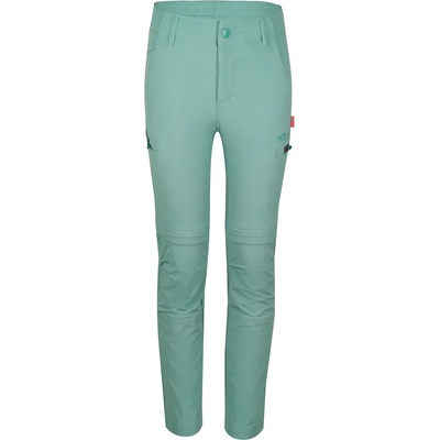 Trollkids Детски панталон със свалящи крачоли Trollkids Kid's Kjerag Zip Off Pants Walking trousers - Glacier Green - размер 146 (EU) (701-1313-1119)
