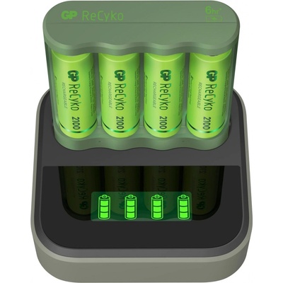 GP ReCyko B4D45 + 4x AA 2100mAh