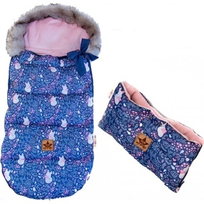 Baby Nellys maxi PREMIUM Líška granátový 110x50cm