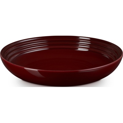Le Creuset 70102229497099 Hluboký talíř 22 cm červený burgund