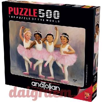 Image 1 of Anatolian Пъзел anatolian 3598 - 500 части - Малки балерини (p3598)
