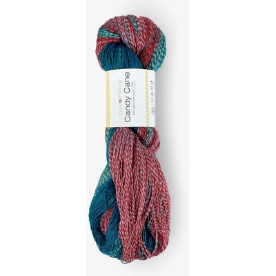 Performance Bavlněná příze Candy Cane 110 - červenomodrá 200g 850m