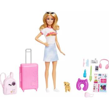 Image 1 of Barbie Игрален комплект Barbie - Пътешествие с куче (HJY18)
