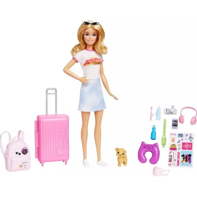 Barbie Игрален комплект Barbie - Пътешествие с куче (HJY18)