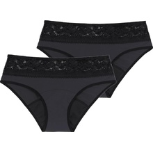 DORINA Menstruační kalhotky Eco Moon Lace Hipster 2 ks