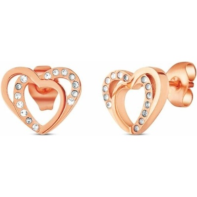 Vuch náušnice Costalla Rose Gold