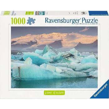 Ravensburger Пъзел Ravensburger от 1000 части - Ледниково езеро в Исландия (7012001394)