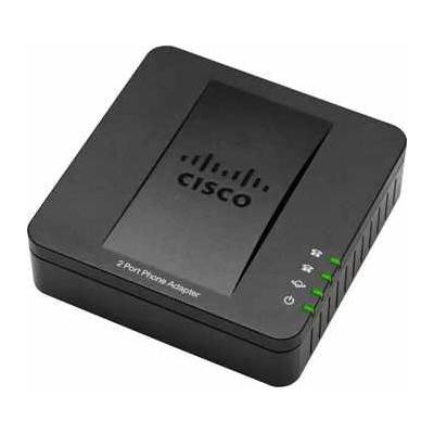 VoIP brána, Cisco SPA112 telefonní adaptér, 1xRJ-45,2xRJ-11, 2xSIP