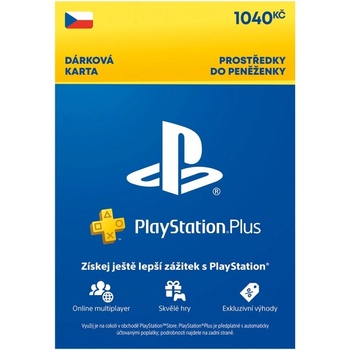 PlayStation Plus Extra Kredit 1040 Kč (3M členstvo) CZ
