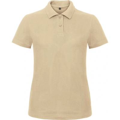 Dámska polokošela B&amp;C Basic krémová