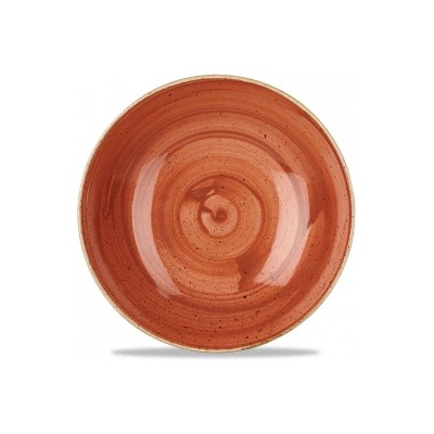 Churchill 1795 Stonecast Spiced Orange 18,2 cm miska ručně zdobená