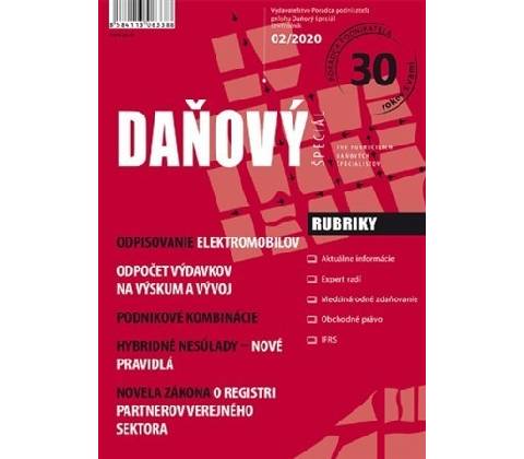 Daňový špeciál 2/2020