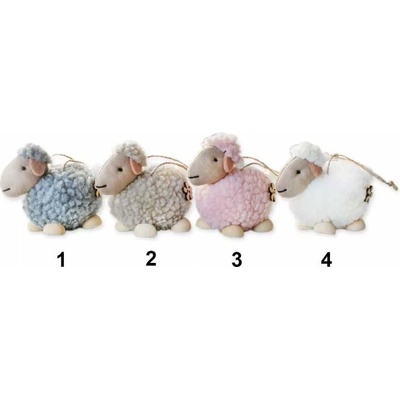Lepaso Beránek závěs textil 11cm mix