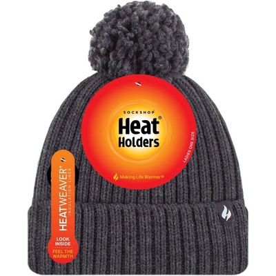 Dámska zimná čiapka Heat Holders Arden Charcoal