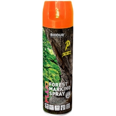 Biodur barva na značení stromů 500 ml oranžová