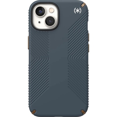 Speck Калъф за Apple iPhone 13, Speck Presidio 2 Grip, антимикробно покритие, сив (150058-3068)