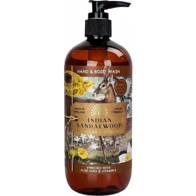 English Soap Company English Soap sprchový gél na ruky a telo santalové drevo 500 ml