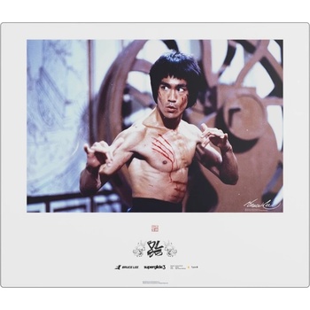 Pulsar Superglide Glass Mousepad v3 x Bruce Lee 85th Edition XL Picture Стъклен геймърски пад за мишка (SGPXBRCL8502)