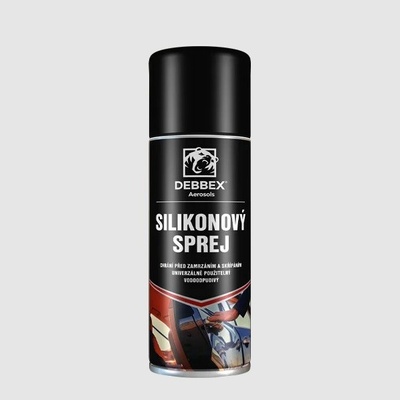 Silikonový sprej 400ml DEBBEX – Zbozi.Blesk.cz