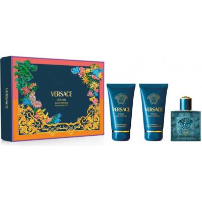 Versace Eros Комплект с Парфюм EDT за мъже 50ml