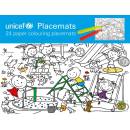 UNICEF vymaľovanka Colouring placemats