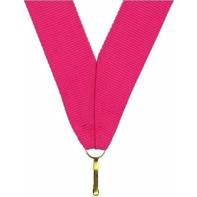 Stuha na medailu 22 mm pink
