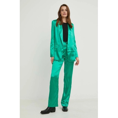 Answear Lab Комплект сако и панталон Answear Lab дамски в зелено (ep19067.ep19066.h)
