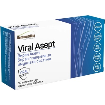 Herbamedica Viral Asept, 30 капсули, Herbamedica