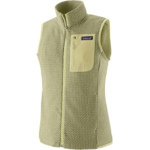 Patagonia Дамски поларен елек Patagonia Women's R1 Air Vest Fleece vest - Vellum Green (132-1451-0714)