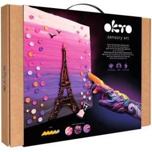 OKTO Художествен комплект Рисуване с маса Париж 30x40 см (060506)