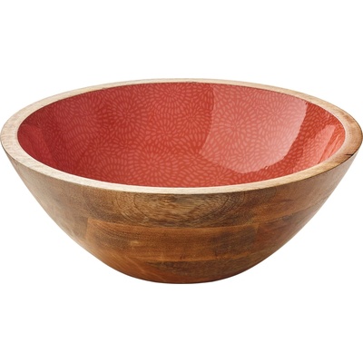 Zassenhaus BRUSH CORAL Mísa na potraviny mangové dřevo 30 x 11,5 cm