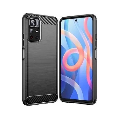 Xiaomi Anti Shock гръб Carbon за Xiaomi Redmi 10, Черен (3586)