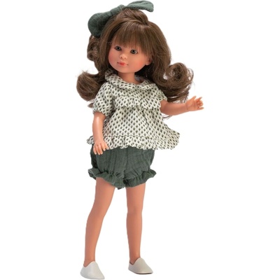 Asi Dolls Кукла Asi Dolls - Силия, със зелени къси панталонки и блуза, 30 cm (0167970)